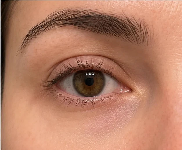 El mismo contorno de ojos tras el uso constante del bálsamo