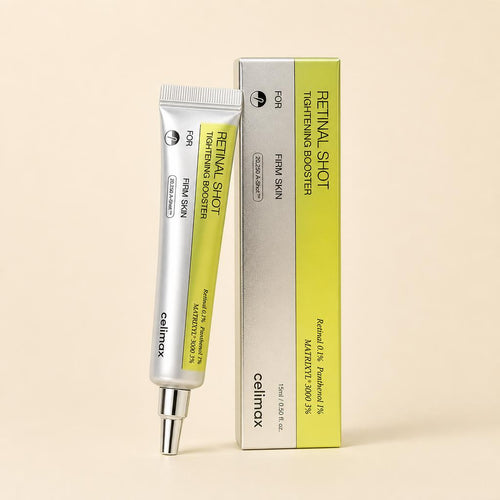 Celimax Retinal Shot — le tube et son étui