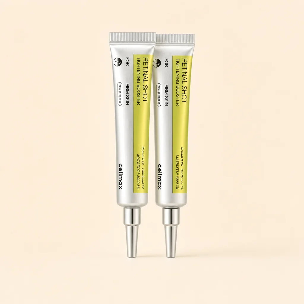 Pack de dos tubos de 15 ml del sérum Celimax Retinal