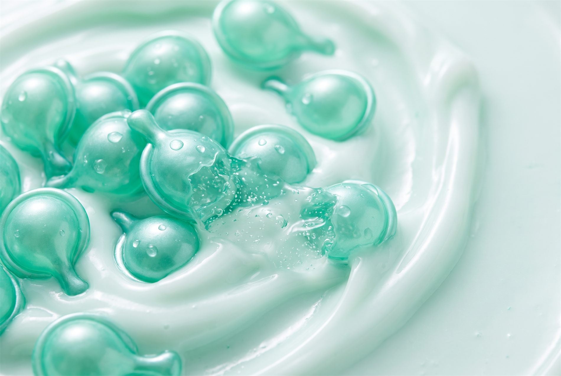 Capsules de PDRN végétal dans le gel de la crème