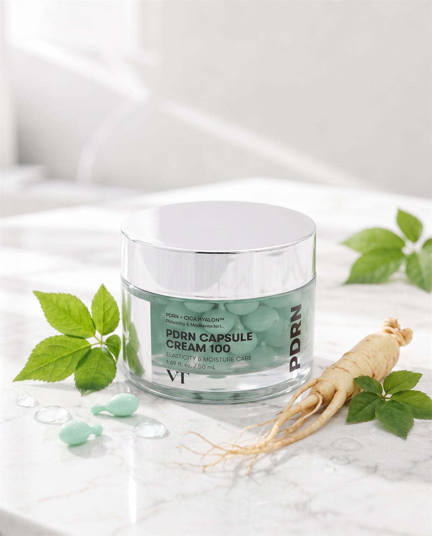 Racine de ginseng Panax — source du PDRN végétal